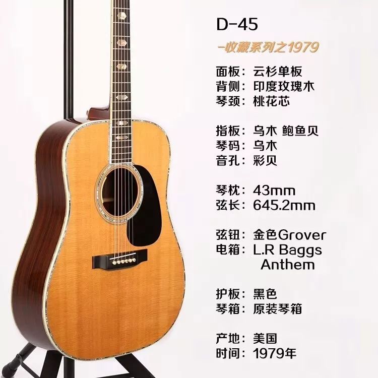 传世经典 | 当1979遇见1995——martin d45