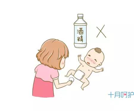 但是小孩子的皮肤娇嫩,一旦家长没有把握好酒精的浓度,很容易对宝宝