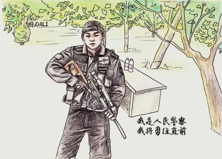 女警手绘漫画,看哭了无数人.