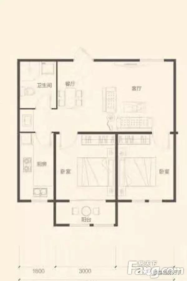 秦皇岛刚需楼盘大盘点 90平内两居户型选哪些