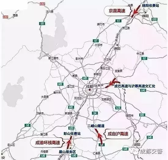 堵路段绕行方案 司机朋友们如遇拥堵 可以根据绕行线路避开拥堵路线哦