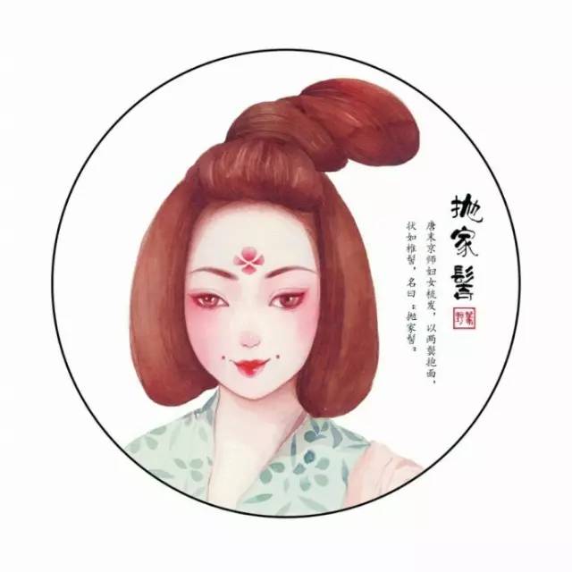 汉服发型古代女子发髻