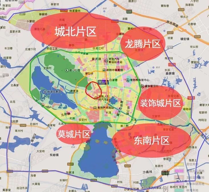 常熟最新房价地图出炉!同样1万多买房趋势向"四环"靠近?