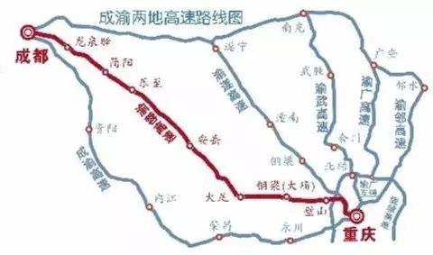 重庆至成都25小时月底实现速收藏国庆高速避堵攻略大全