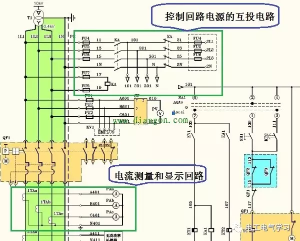 什么是接线原理图_双速电机接线图原理图(3)