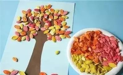 【手工】用小纸筒制作的秋天的树,是孩子们的金色梦想