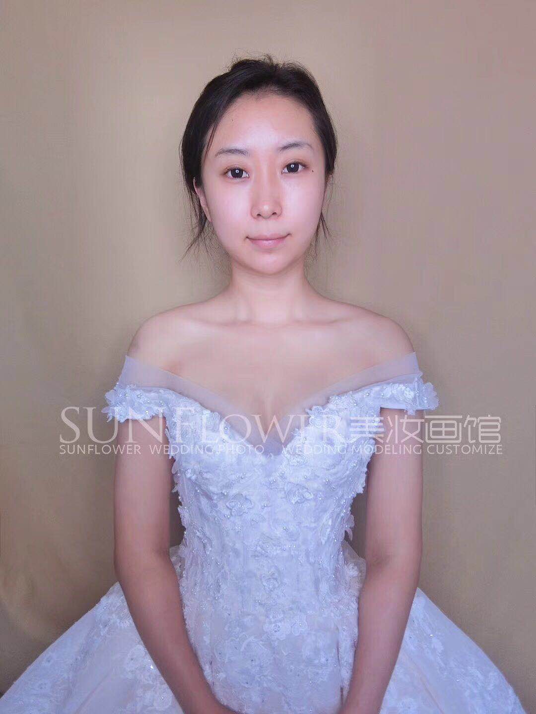 婚纱照定妆_婚纱照图片室内(2)