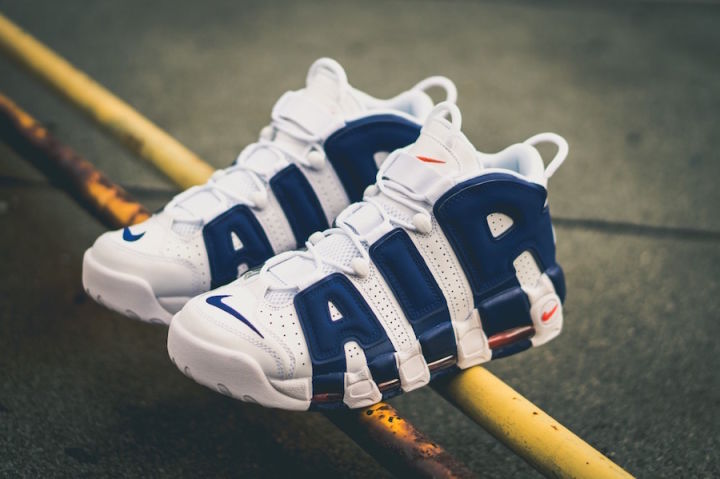 成都deal推荐#【nike air more uptempo "knicks"上脚美图】