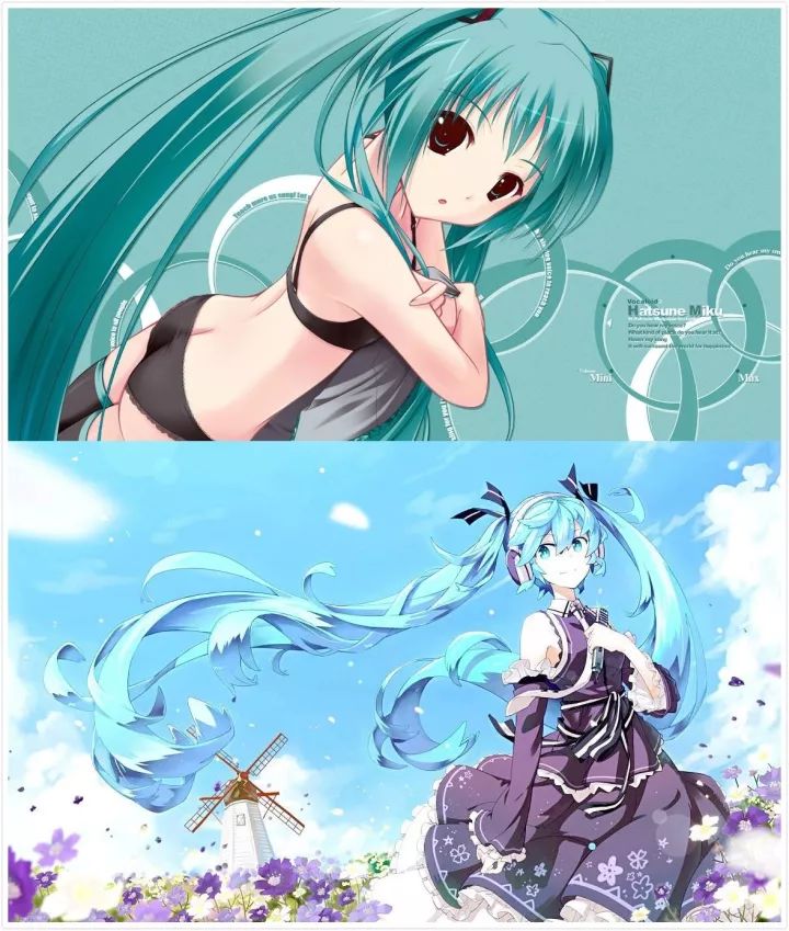 (初音未来与洛天依)