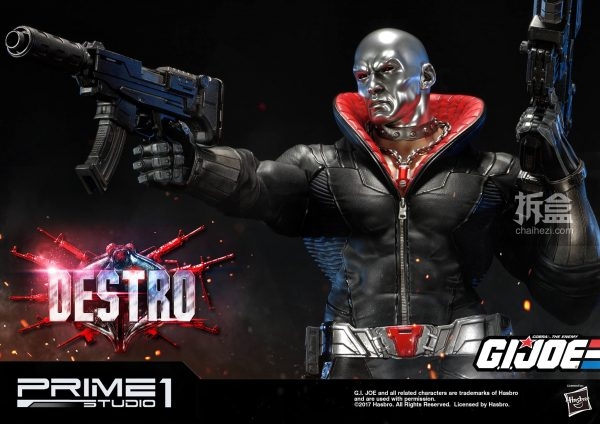 prime 1 studio:27寸《特种部队》迪斯特罗 g.i. joe destro