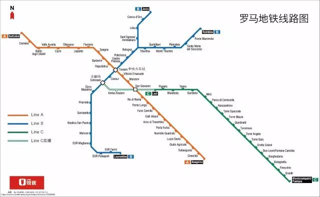 全球各大城市最新高清地铁线路图，出行收藏这一篇就够了~