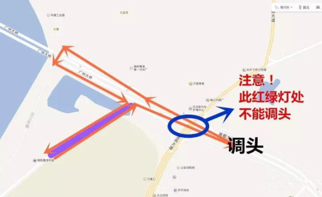 这标志着梅水路末端的"断头路"被拉通.