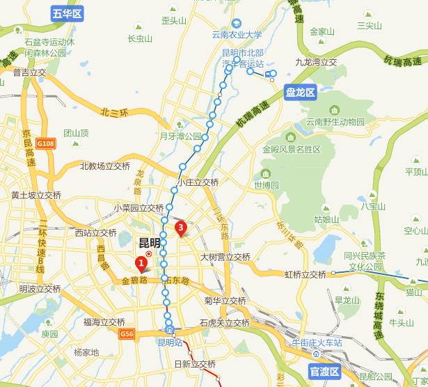 你造吗昆明最牛的9条公交线路没坐过不要说你生活在昆明