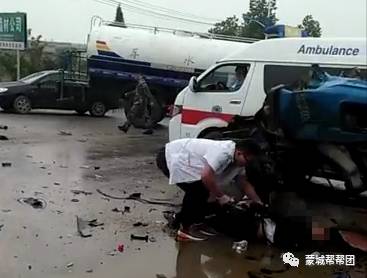 蒙城车头与车身分离一人当场死亡两起车祸均发生在乐土境内