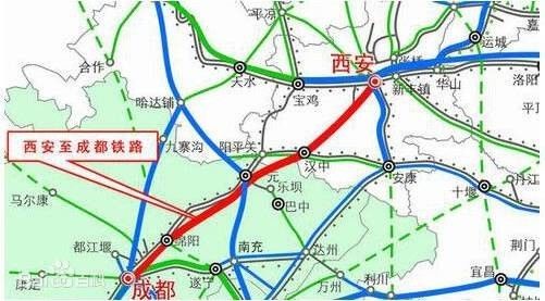 【时事地理】我国首条穿越秦岭高速铁路西成高铁陕西段进入试运行阶段