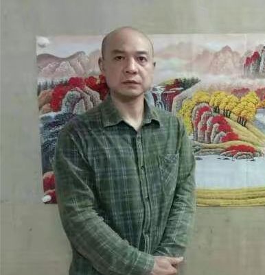 融南北于一体当代著名画家李林宏山水画解读