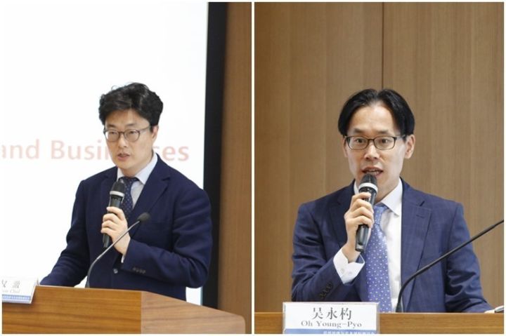 韩国成均馆大学法学院副教授权澈,韩国信荣证券信托部主任吴永杓)