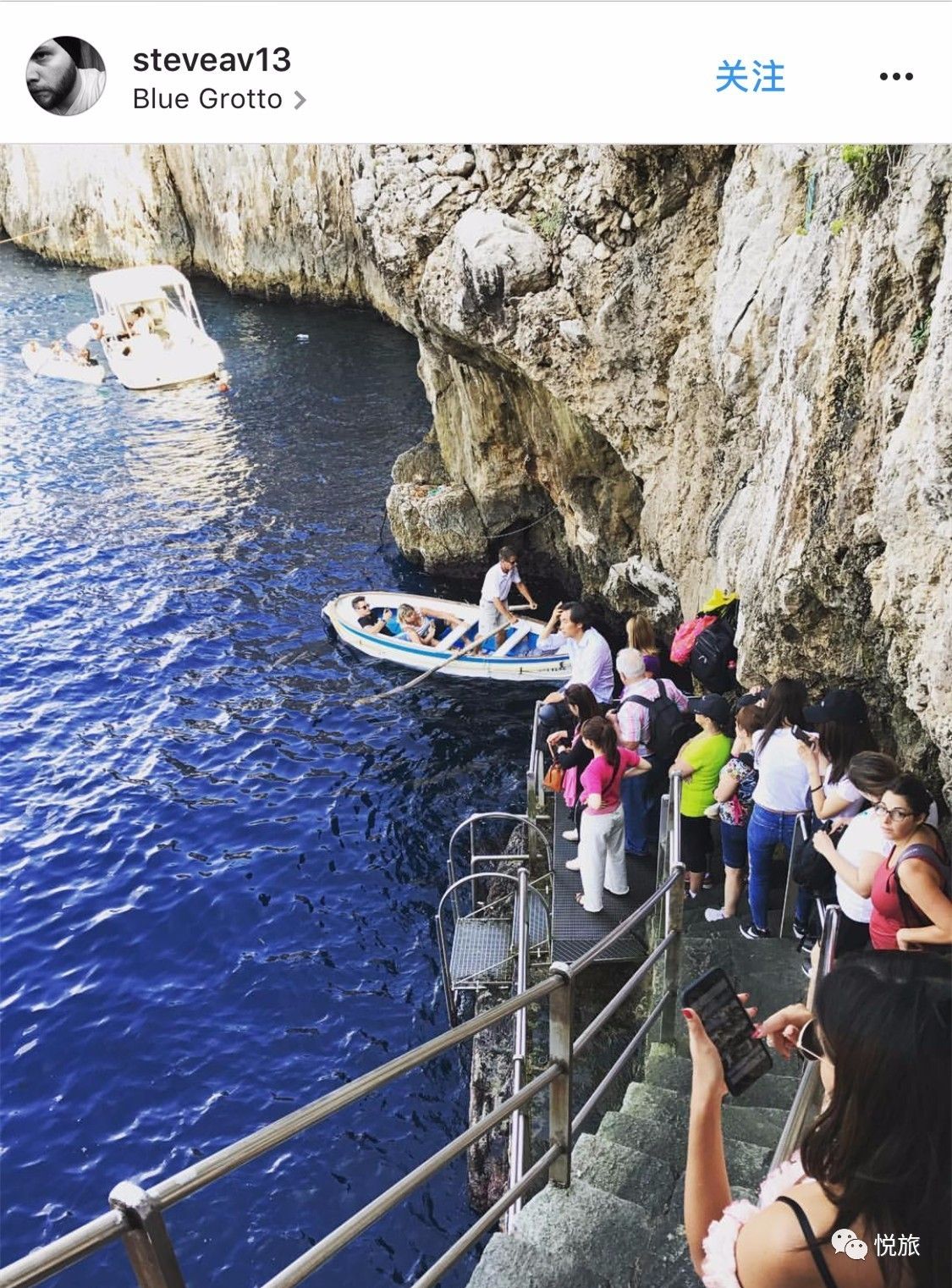 the blue grotto capri