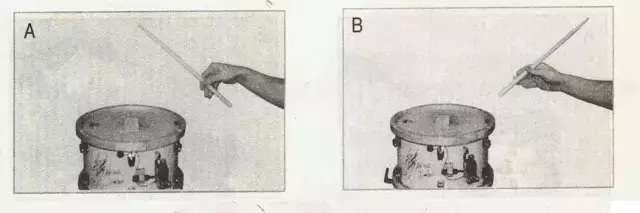 鼓棒的基本用法——如何挥动鼓棒