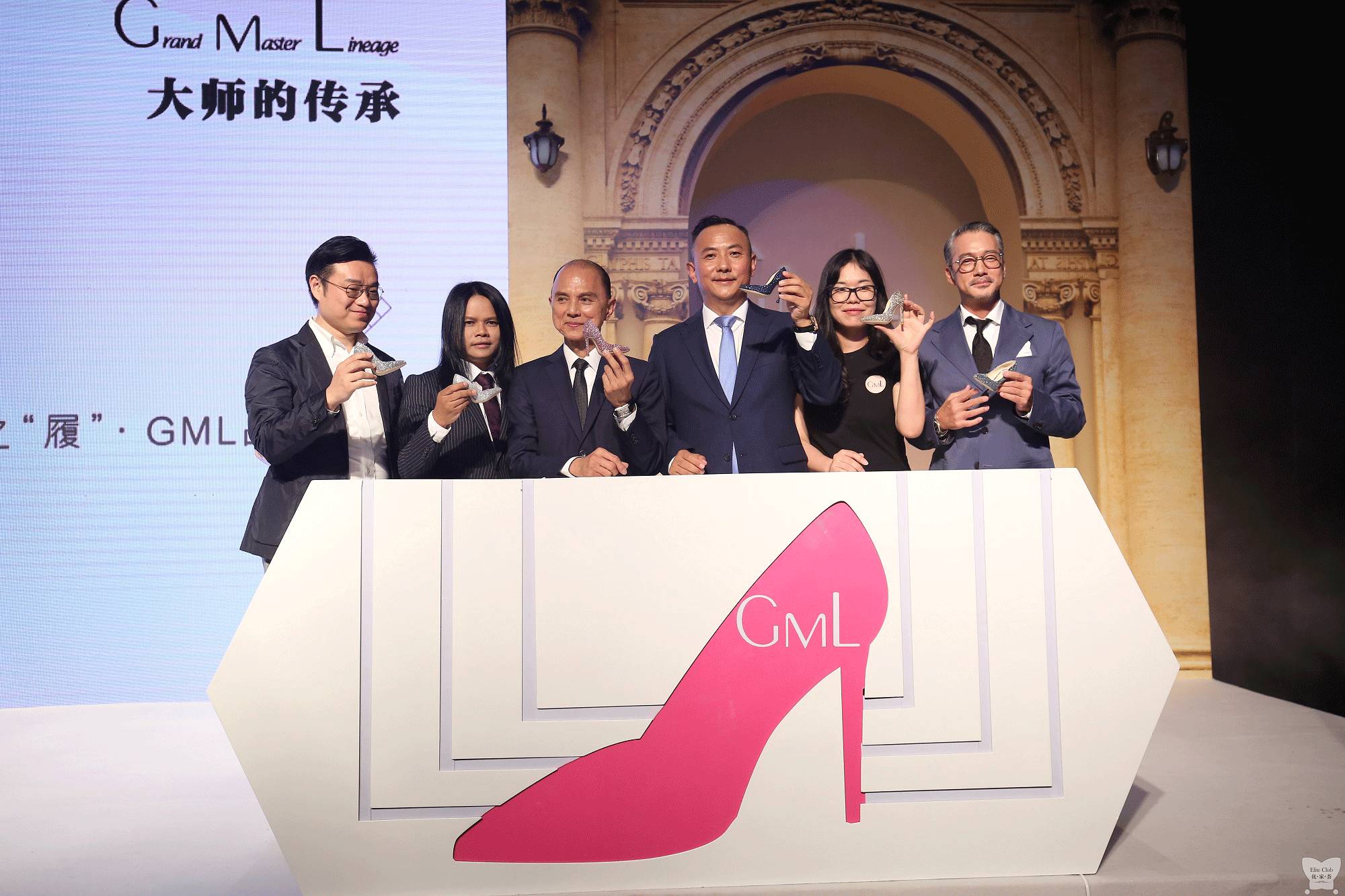 jimmy choo)上台分享gml董事长马桢明上台分享当晚gml董事长马桢明对