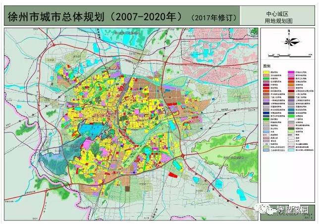 2020年中心城区用地总体规划