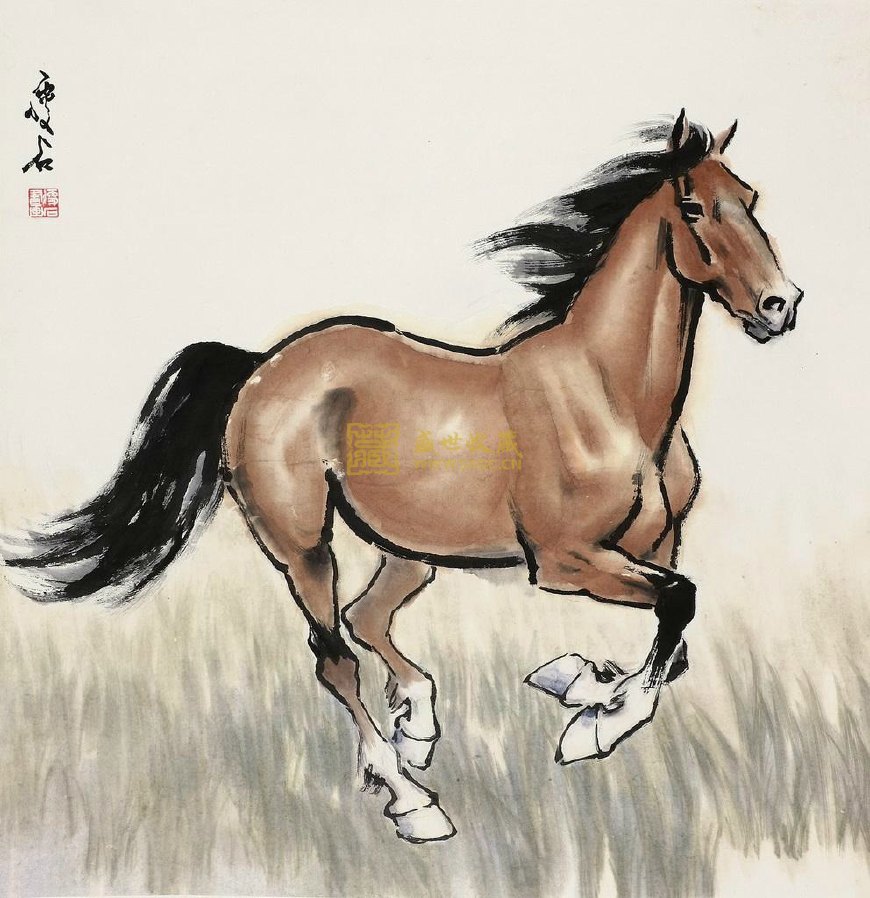 古今十大著名家画的马都价值连城,最喜欢还是郎世宁的画马