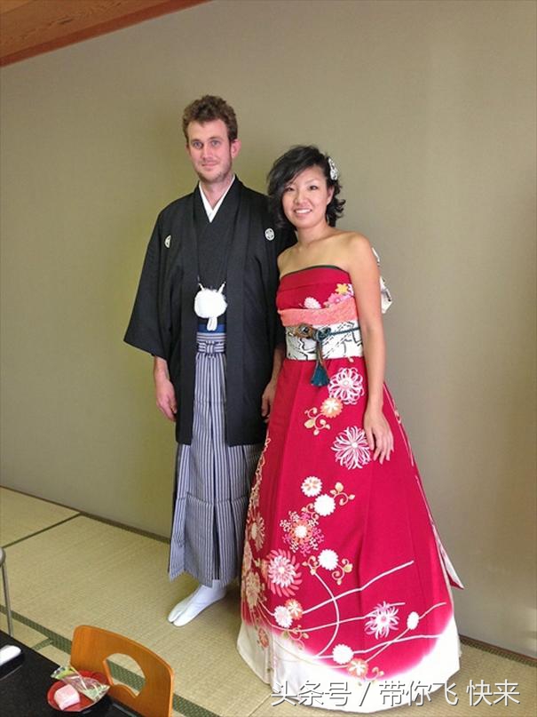 日本和服婚纱_日本和服