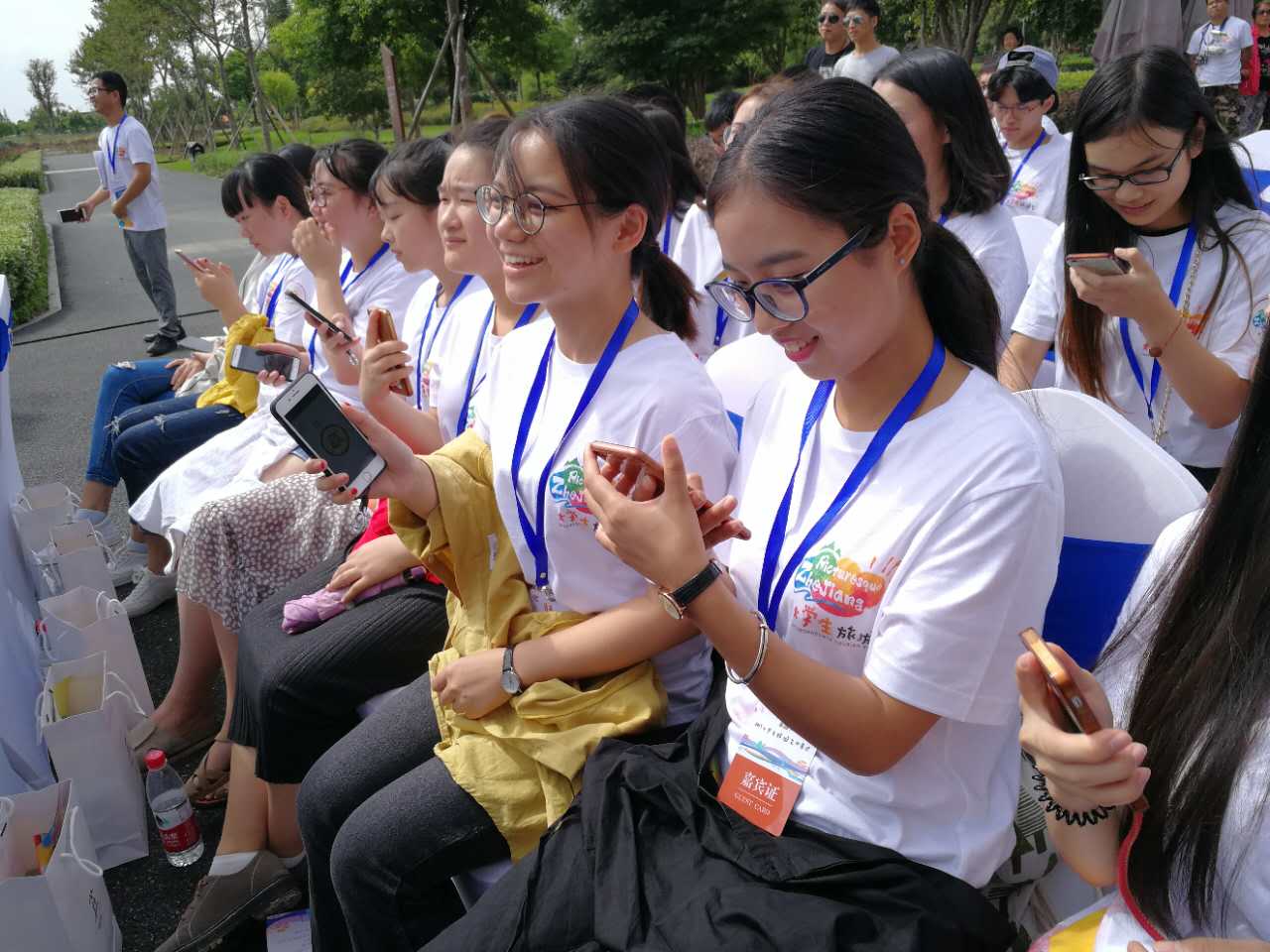 大学生旅游达人体验嘉善国家全域旅游示范区