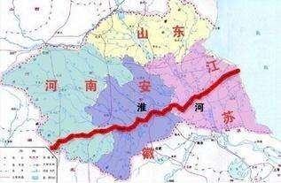 秦岭淮河一线图片