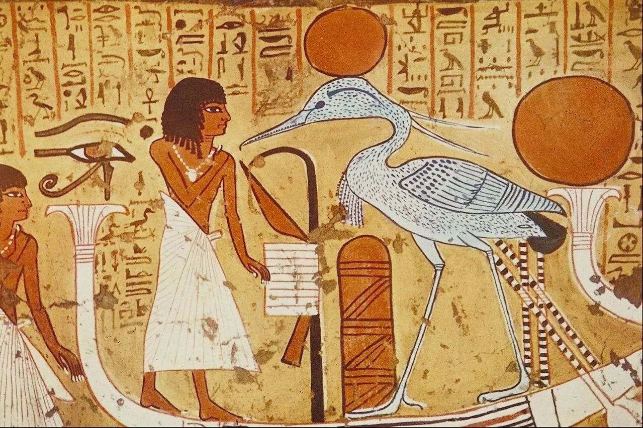 埃及壁画摄影图__宗教信仰_文化艺术_摄影图库_昵图网nipic.com