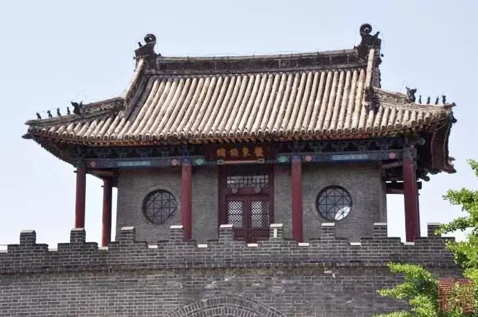 这里有天津市仅存的古城楼蓟县鼓楼.