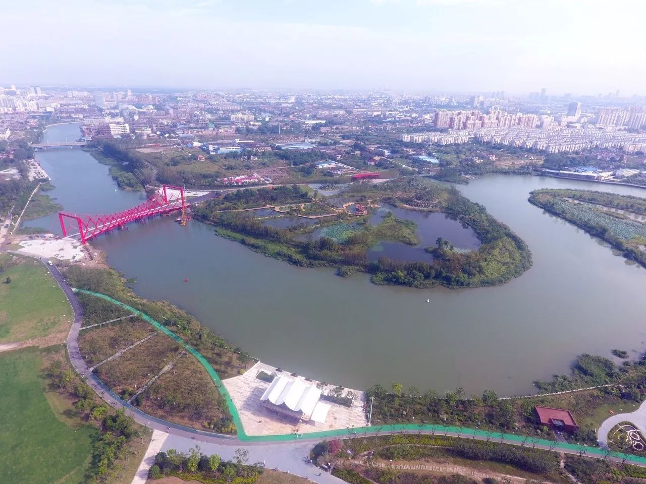 2018年扬州首批生态体育休闲公园集中开放，看看有没有在你家附近的！