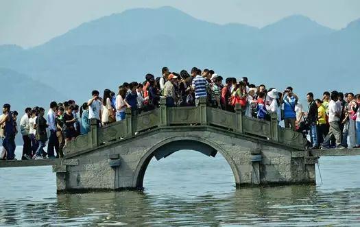 国庆十大拥堵景点——杭州西湖