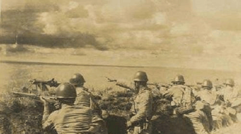 1939年,5月11日,蒙军第24国境警备队由山西岸涉水到哈拉哈河以东地区