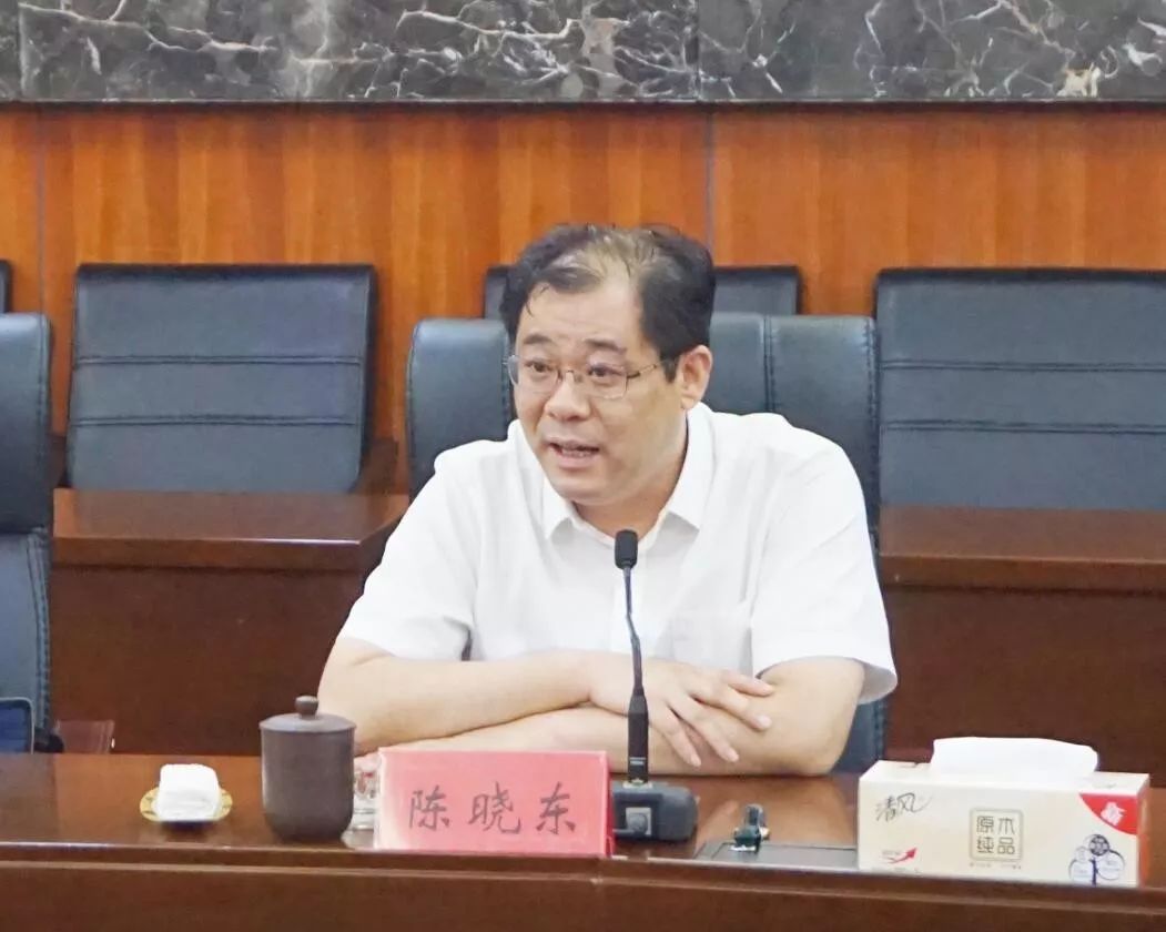 友好往来三盛宏业董事长陈建铭拜访如皋市委书记陈晓东