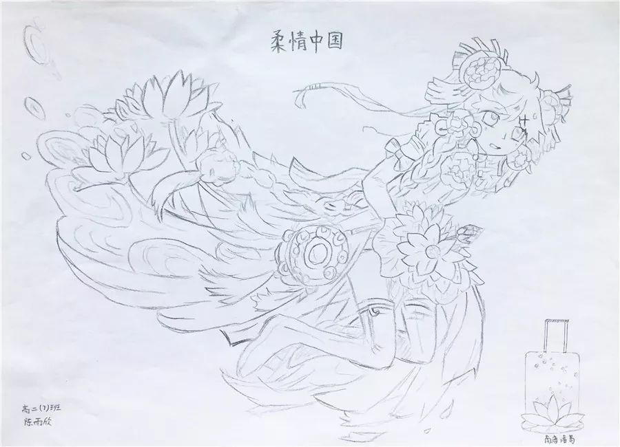 辅仁看点丨太有才了,辅仁学子创意手绘中国地图献礼国庆图片