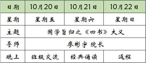 【四观课程】廖彬宇:国学旨归之《四书》大义