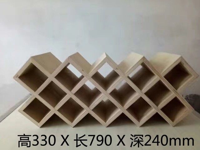 ⑤酒格深度常规尺寸240mm,内孔径9公分 ⑥红酒格常规尺寸,5格,8格,11