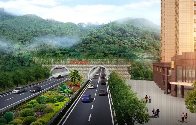 闽清梅溪隧道已开工建设,城市发展再提速!