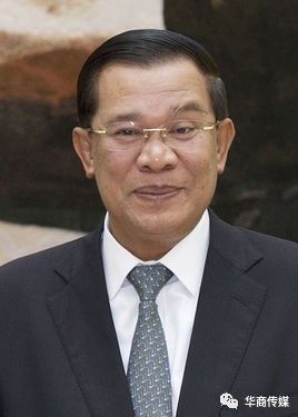 洪森(samdech hun sen)柬埔寨总理兼柬埔寨人民党领袖.