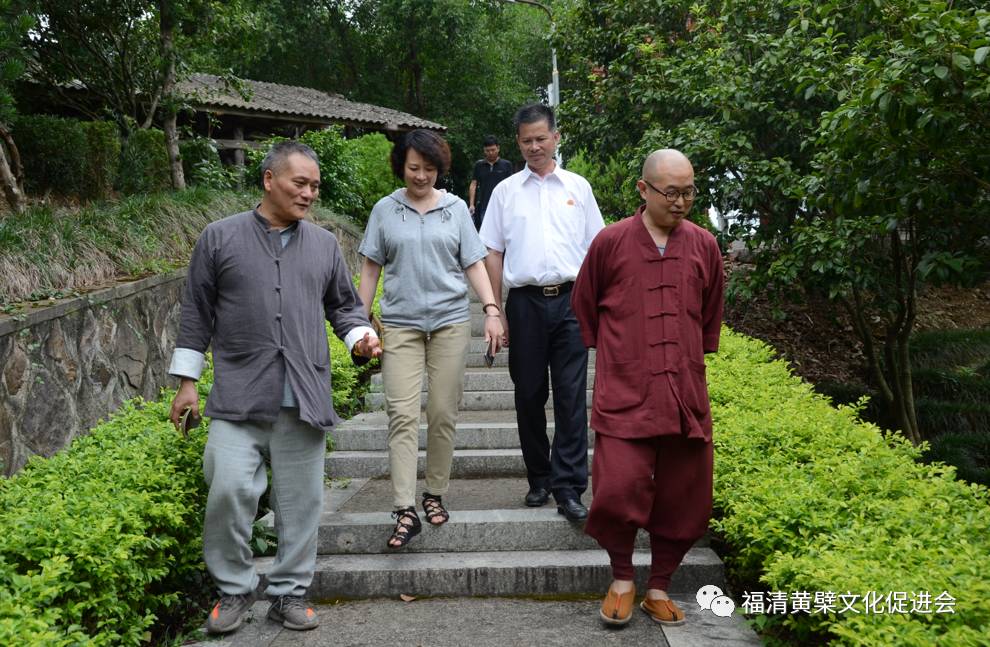 福清黄檗促进会一行参访连江浦口锦山寺