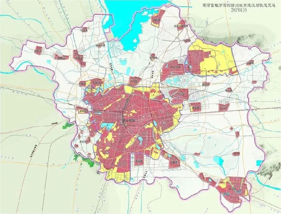 与2020年规划相比,增加了 贾汪大吴双楼港片区,铜山区张集镇,开发区徐图片