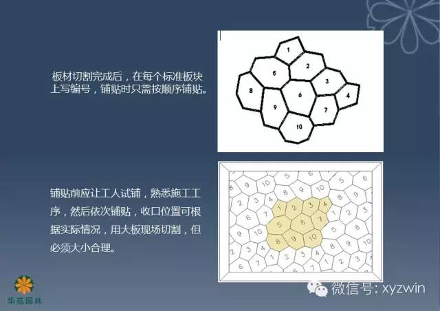 实用干货 | 园林花岗岩冰裂纹铺贴方案