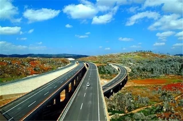 旅游 正文 接在建新嵩昆高速公路 里程:昆明市境内段里程约57.
