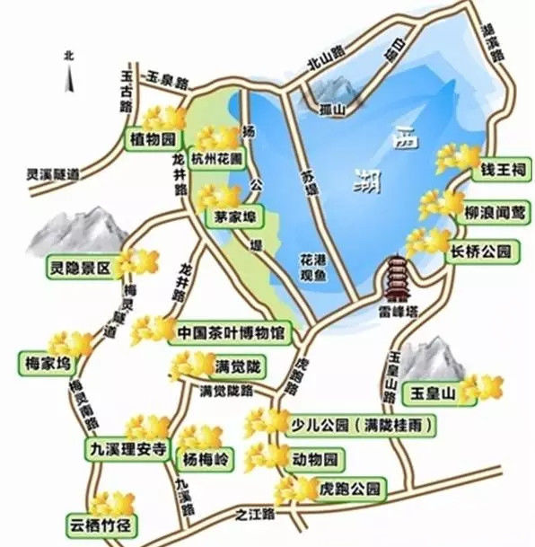 杭州市地图全图高清版