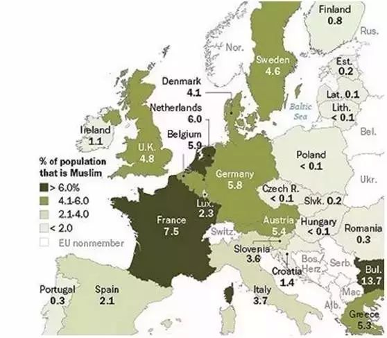 穆斯林人口_全球的穆斯林人口 中国穆斯林数量超欧洲总和