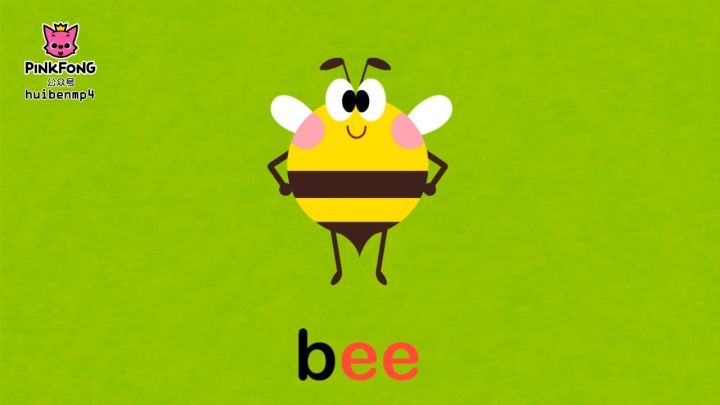 Phonics视频《ee-Bee Bee Oh My Bee》