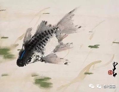 花鸟大师赵少昂,画鱼也精彩!