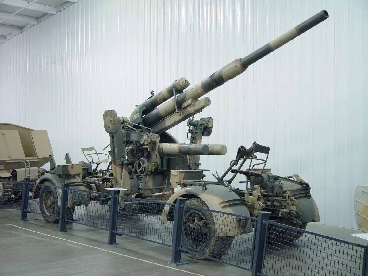 88毫米高射炮:二战最成功火炮!