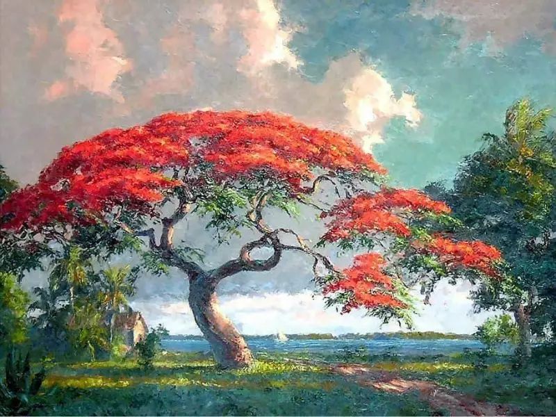 美国风景油画大师 阿尔伯特的作品欣赏